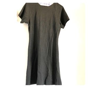 Uniqlo Gray fit & flare dress
